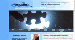 Desktop Screenshot of eastcoastinvestigations.com
